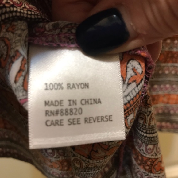 BOHO sleeveless blouse - Picture 5 of 5